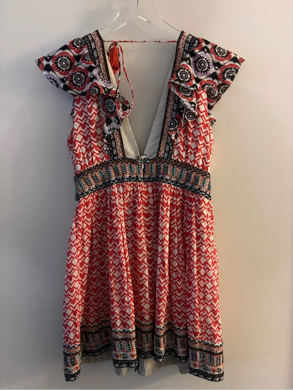 Anthropologie Flutter Dress Size 6 - Picture 5 of 7